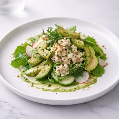 Image of Green Goddess Crab Salad