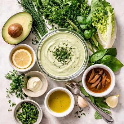 Image of Green Goddess Dressing Chez Panisse