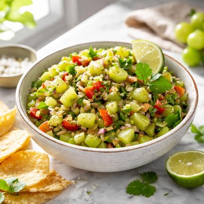 Image of Green Grape Salsa