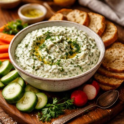 Image of Green Herb Dip Ina Garten