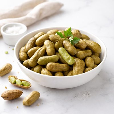 Image of Green Jumbo Boiled Peanuts