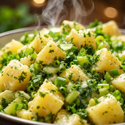 Image of Green Onion and Potato Salad