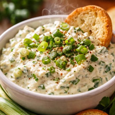 Image of Green Onion Bagel Dip Recipe