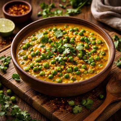 Image of Curry de Guisantes Verdes Bajo en Carbohidratos