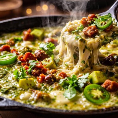 Image of Green Queso Fundido