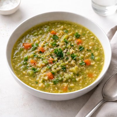 Image of Green Split Pea Barley Soup