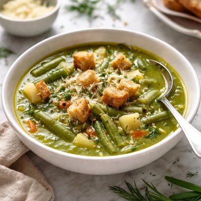 Image of Green String Bean Soup
