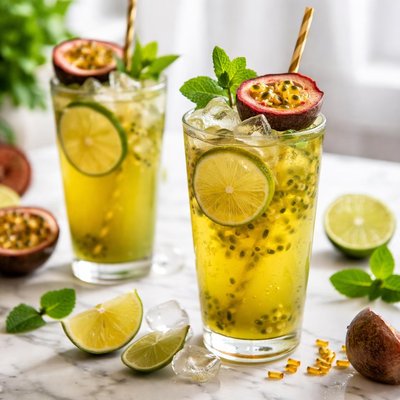 Image of Green Tea Passion Fruit Spritzer