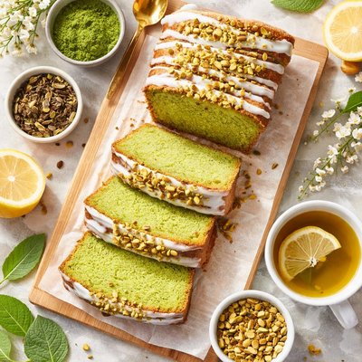 Image of Green Tea Pound Cake