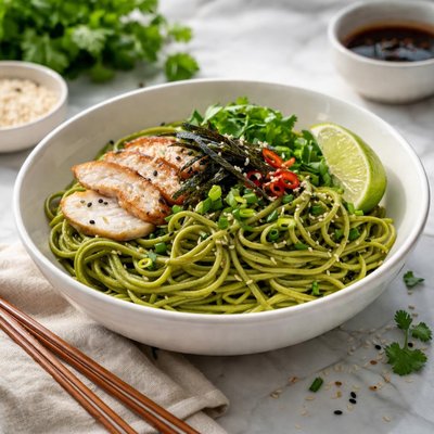Image of Green Tea Soba Noodles