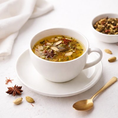 Image of Green Tea Spiced Kashmiri Kahwa
