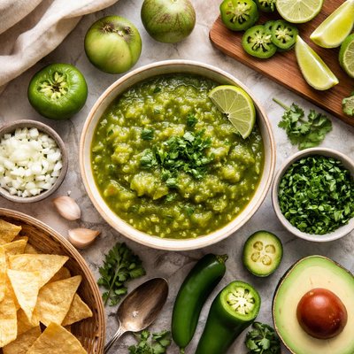 Image of Green Tomatillo Salsa