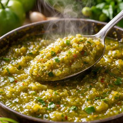 Image of Green Tomato Pasta Sauce