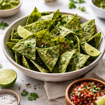 Image of Green Tortilla Chips