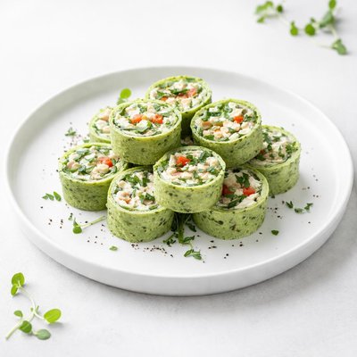 Image of Green Tortilla Pinwheels