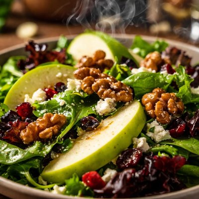 Image of Greens Apple and Walnut Salad