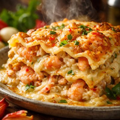Image of Gridiron Seafood Lasagna