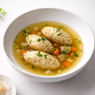 Image of Griessnockerl Austrian Style Semolina Dumplings
