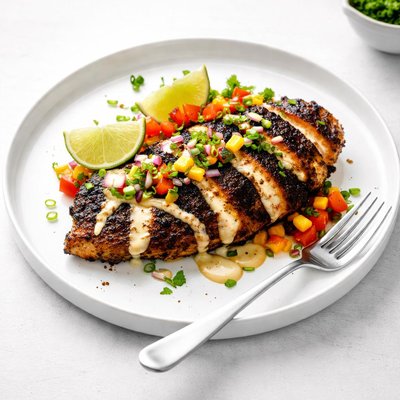 Image of Grill Blackened Voodoo Chicken