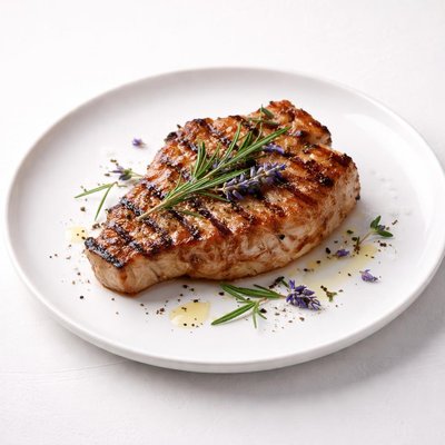 Image of Grill Pork with Rosemary and Lavender