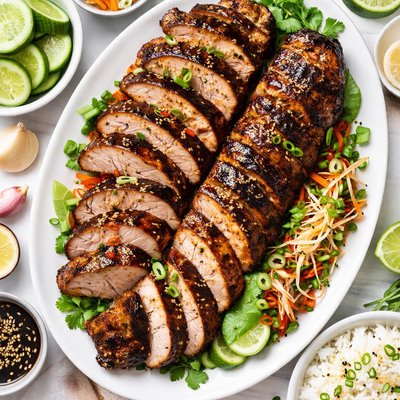Image of Grilled Asian Pork Tenderloin