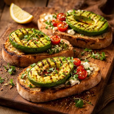 Image of Grilled Avocado Toast