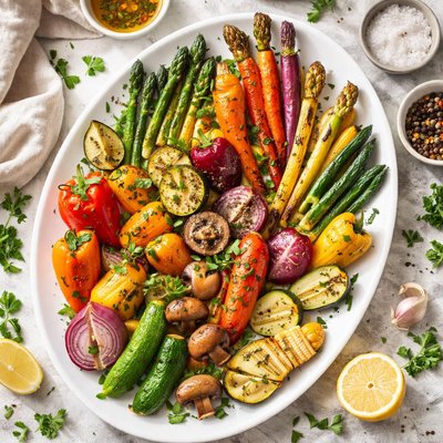 Image of Grilled Baby Vegetables