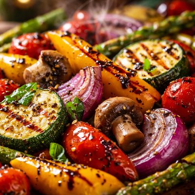 Image of Grilled Balsamic Vegetables