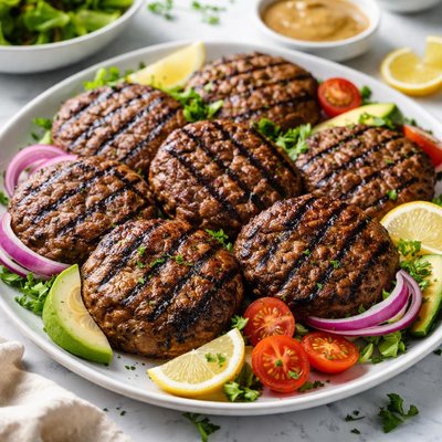 Image of Whole30 Grilled Beef Patties