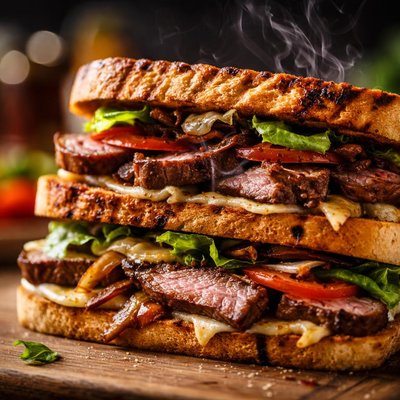 Image of Grilled Beef Sandwiches