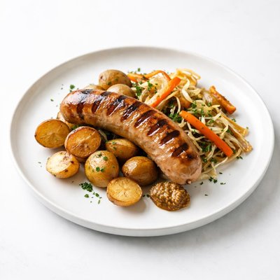 Image of Grilled Bratwurst Supper