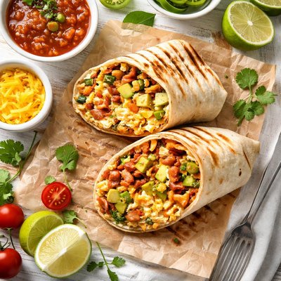 Image of Grilled Breakfast Burrito