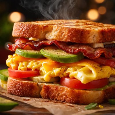 Image of Grilled Breakfast Sandwich