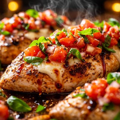 Image of Grilled Bruschetta Chicken