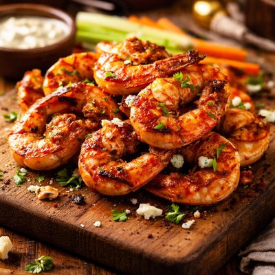 Image of Grilled Buffalo Shrimp
