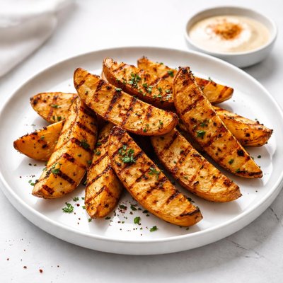 Image of Grilled Cajun Potato Wedges
