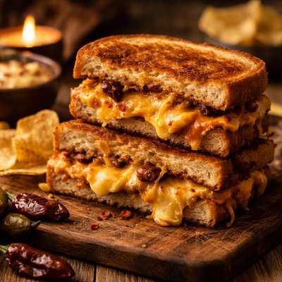 Image of Grilled Cheese Chipotle Sandwich