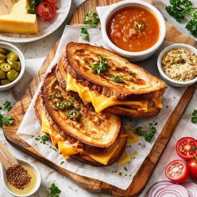 Image of Grilled Cheese Pub Style