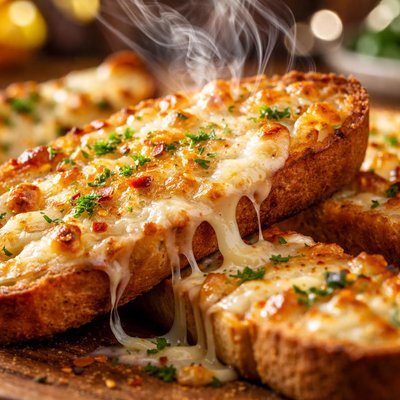 Image of Grilled Cheesy Bread