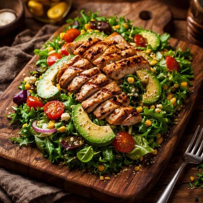 Image of Grilled Chicken and Avocado Salad
