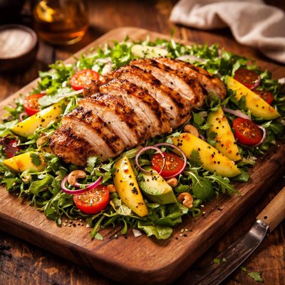 Image of Grilled Chicken and Mango Salad