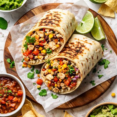 Image of Grilled Chicken Burrito