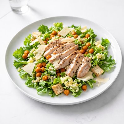 Image of Whole30 Grilled Chicken Caesar Salad