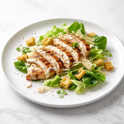 Image of Grilled Chicken Caesar Salad a New Way