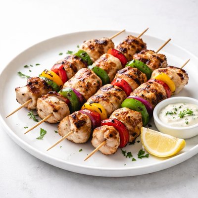 Image of Whole30 Grilled Chicken Kebab