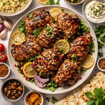 Image of Grilled Chicken Moroccan Style