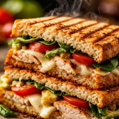 Image of Grilled Chicken Panini