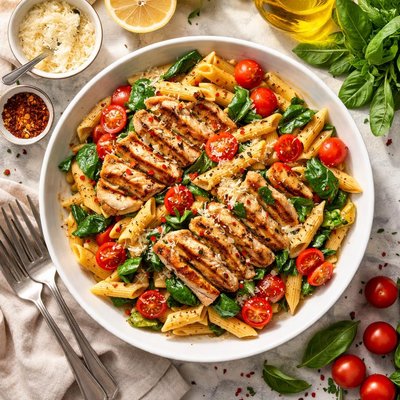 Image of Grilled Chicken Penne Al Fresco