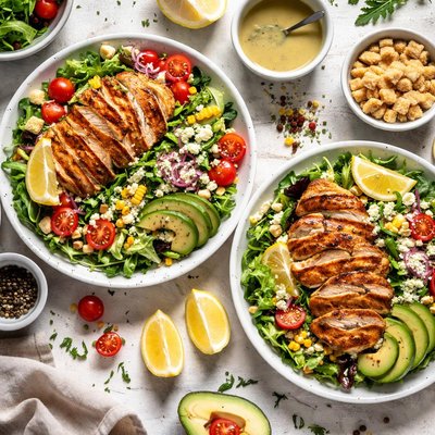 Image of Grilled Chicken Salad for Two