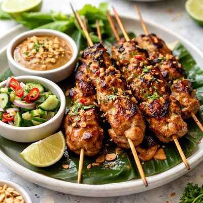 Image of Grilled Chicken Satay